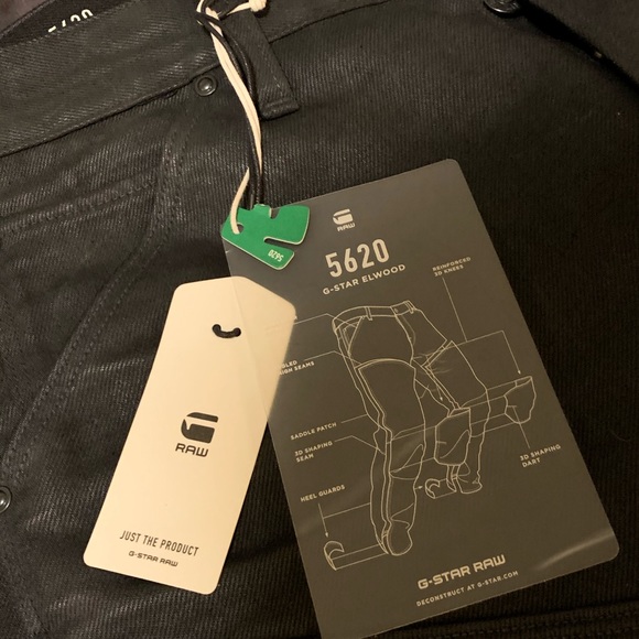 G-Star 5620 3-D Tapered Jeans - Picture 3 of 3